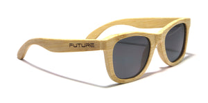 Full Bamboo & Polarized Midnight Black - Future-Wear - Carbon Sunglasses 