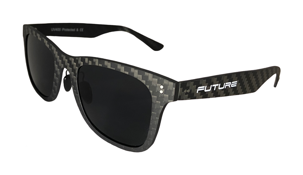 Real Carbon Fibre Wood Sunglasses. Fully Polarized | Future Future -Wear