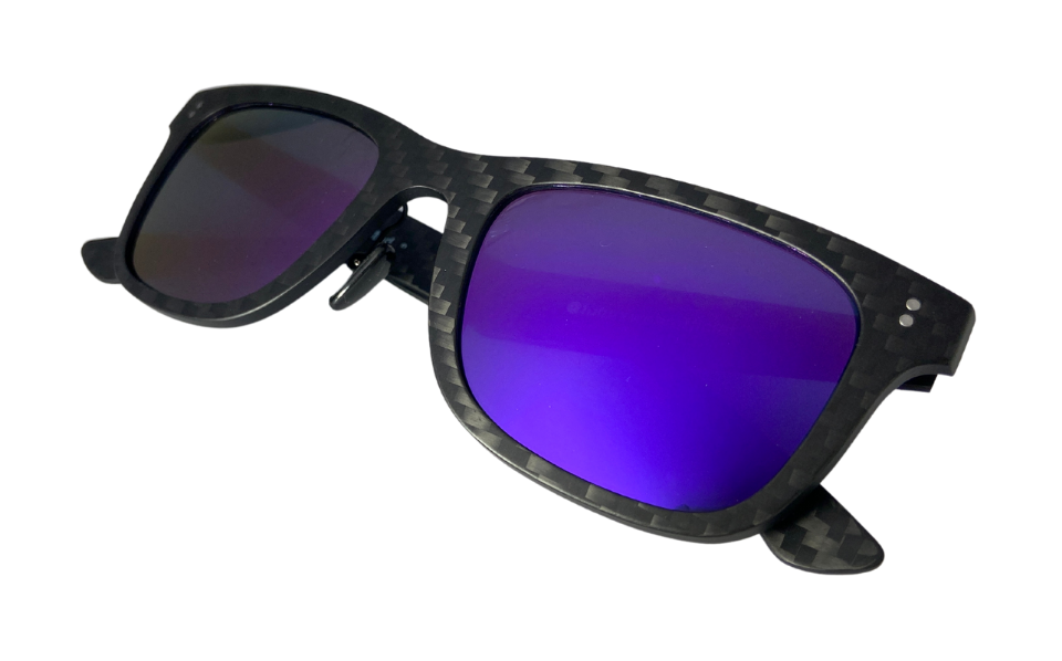 Full Carbon Fibre Sunglasses | Polarised Orion Purple