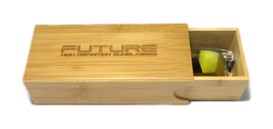 Future Bamboo Sliding Case - Future-Wear - Carbon Sunglasses 