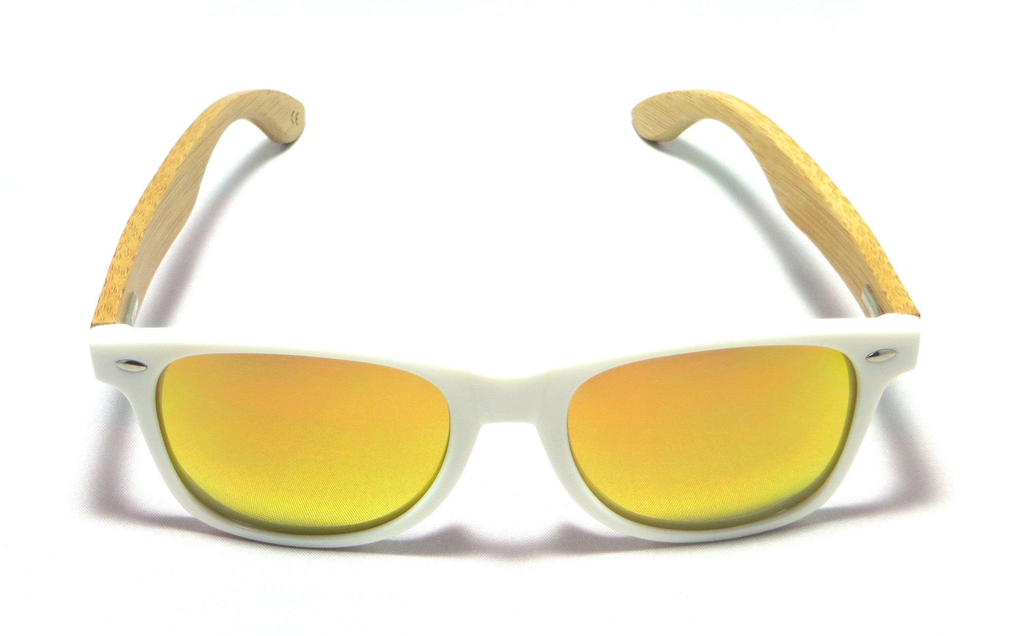 White & Polarized Fire - Future Originals - Future-Wear - Carbon Sunglasses 